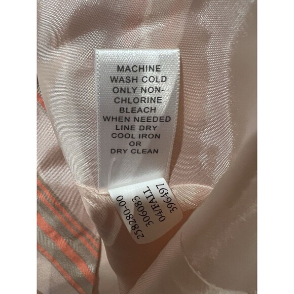 Banana Republic drop waist poppy, baby pink & blush midi skirt Size 10 Petite - Picture 5 of 6